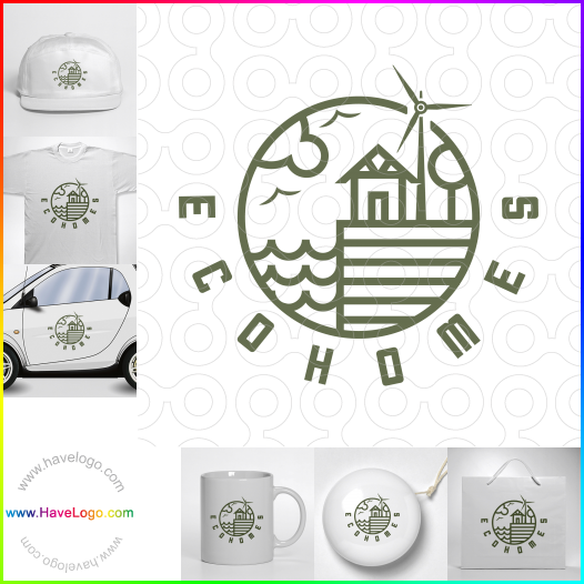 Compra un diseño de logo de Ecohomes 65546