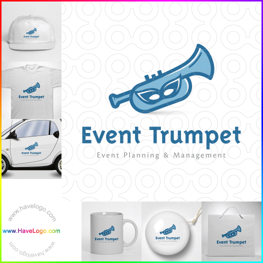 Compra un diseño de logo de Event Trumpet 62182