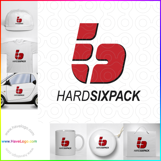 Koop een HardSixPack logo - ID:67137