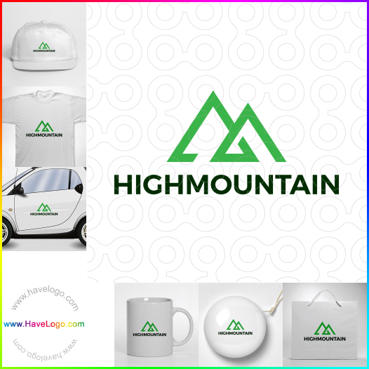 Compra un diseño de logo de High Mountain 64936