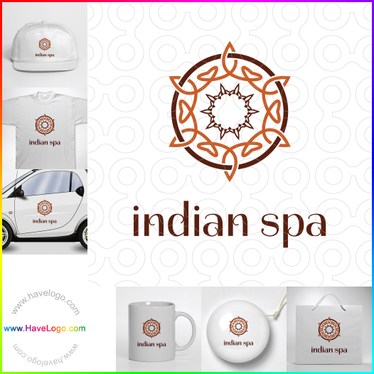 Compra un diseño de logo de Indian Spa 66043