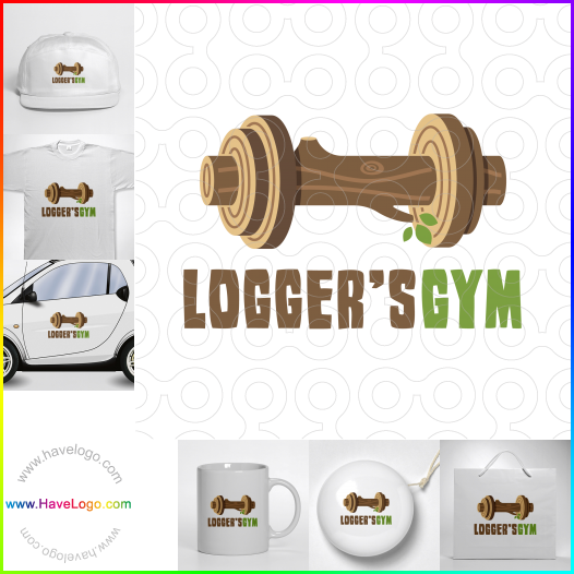 Koop een Loggers Gym logo - ID:60678