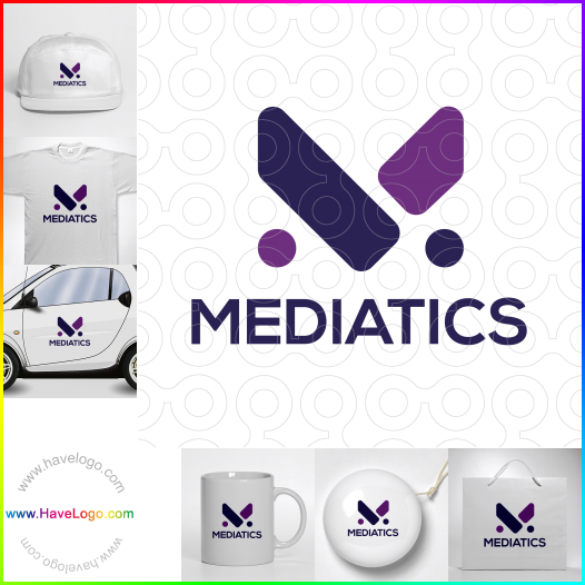 Compra un diseño de logo de Mediatics 66446