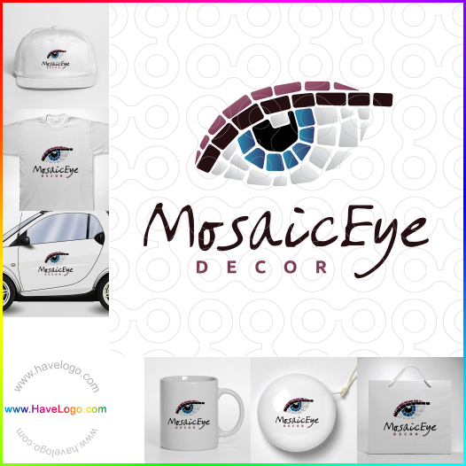 Koop een Mosaic Eye logo - ID:62578