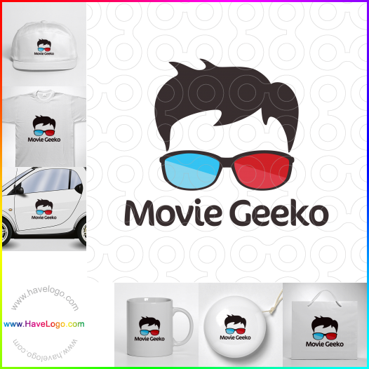 Compra un diseño de logo de Movie Geeko 67295