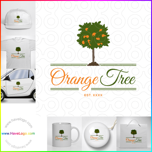 Koop een Orange Tree logo - ID:65083