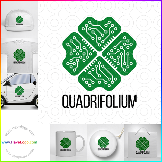 Compra un diseño de logo de Quadrifolium 67298