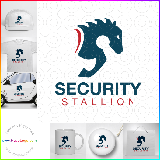 Acquista il logo dello Stallone di sicurezza 62245