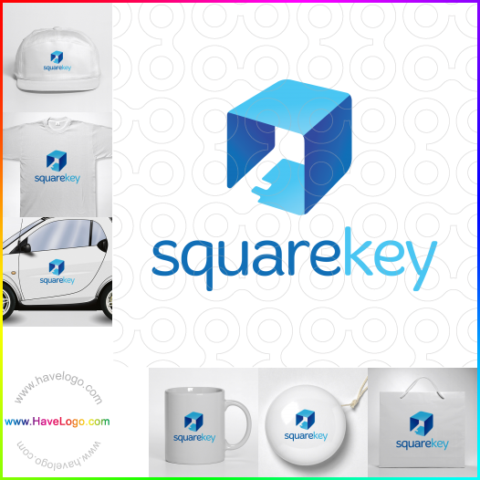 Acheter un logo de Square Key - 62636