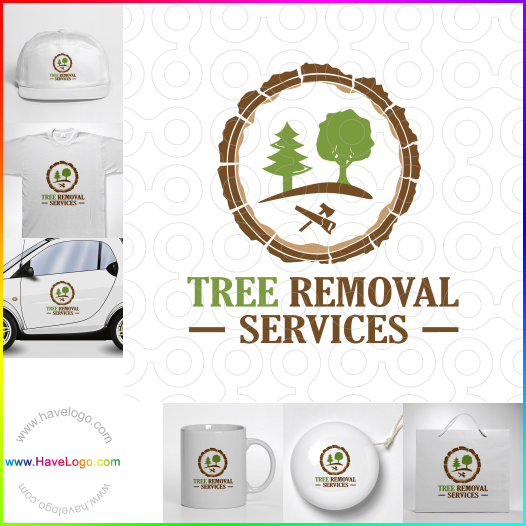 Acquista il logo dello Servizi di rimozione alberi 65729