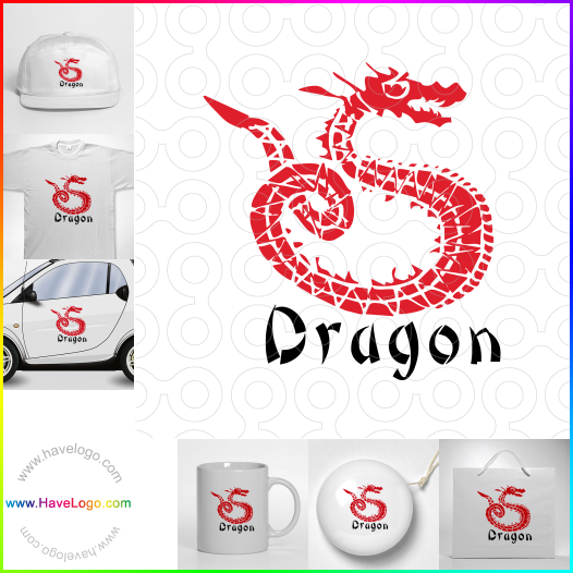 Acquista il logo dello drago 3191