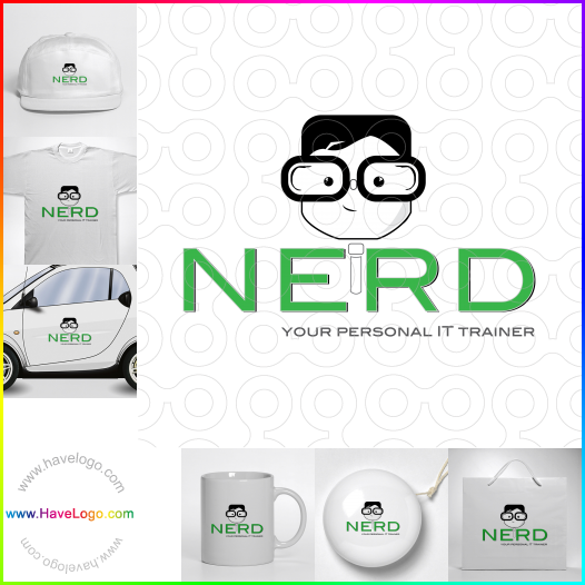 Acheter un logo de nerd - 8192