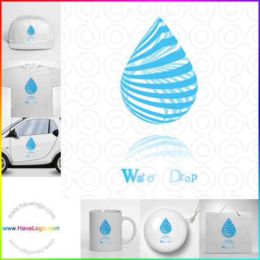 Compra un diseño de logo de Agua 56792