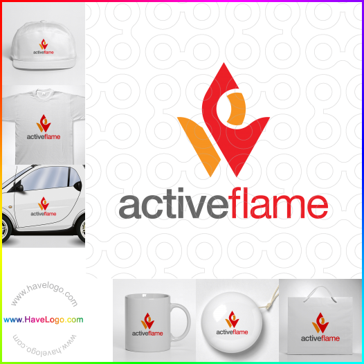 Koop een Actieve Vlam logo - ID:62359