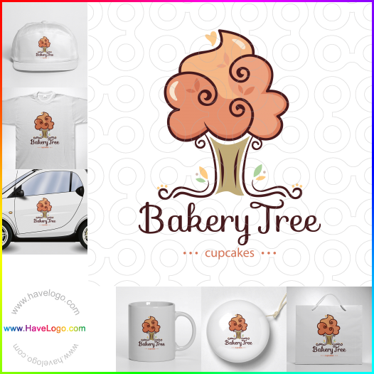 Compra un diseño de logo de Bakery Tree 66181