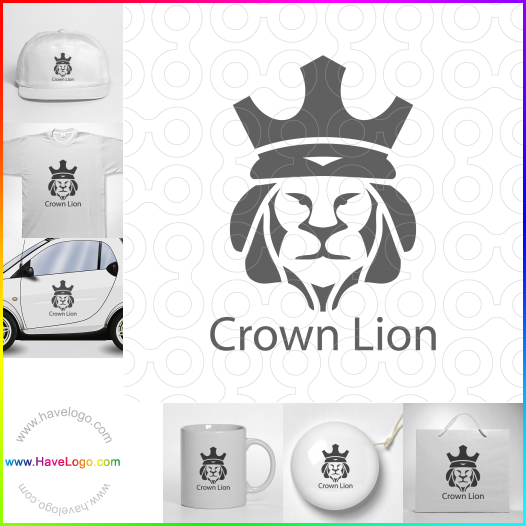 Acheter un logo de Crown Lion - 66108