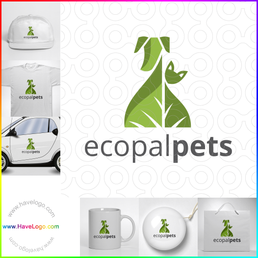 Compra un diseño de logo de Ecopal Pets 63375