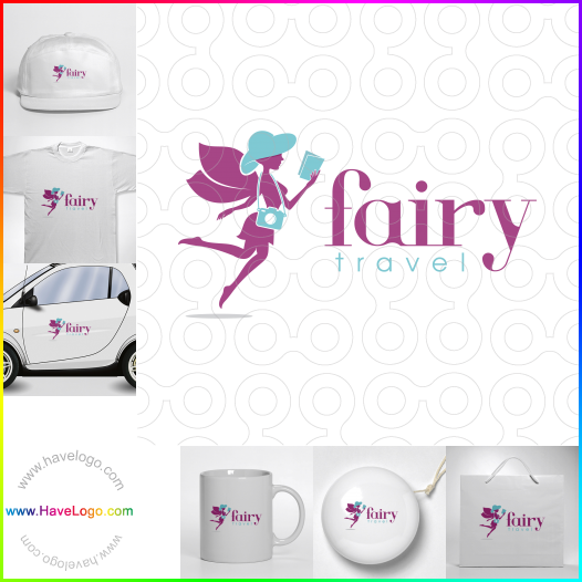 Compra un diseño de logo de Fairy Travel 67397