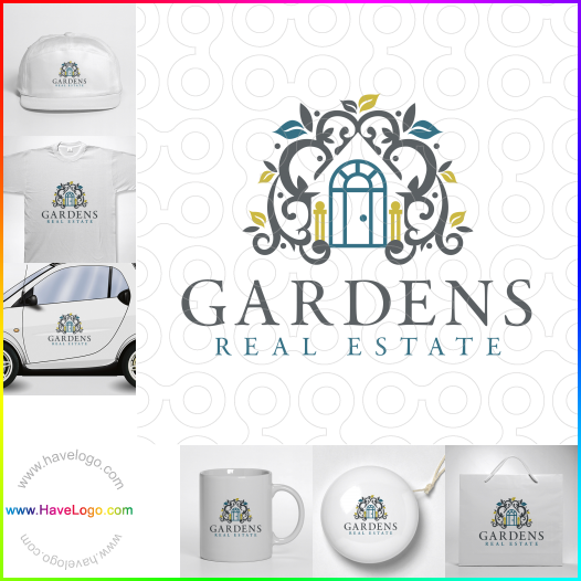 Koop een Garden Real Estate logo - ID:63772
