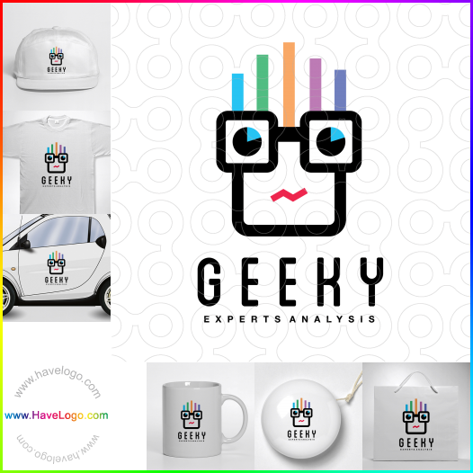 Acheter un logo de Geeky Experts Analysis - 66486