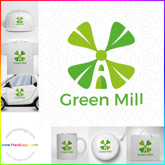 Compra un diseño de logo de Green Mill 62374