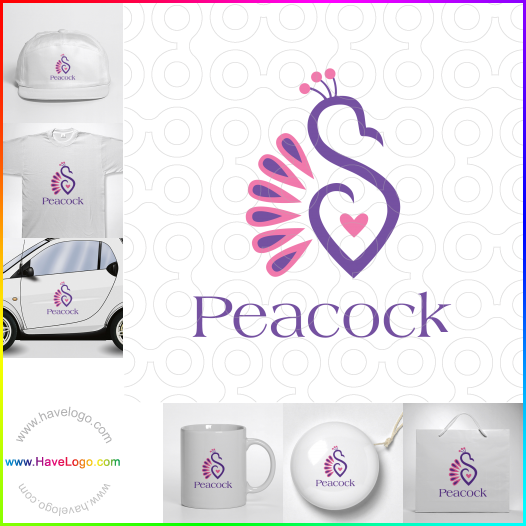 Koop een Peacock logo - ID:60694