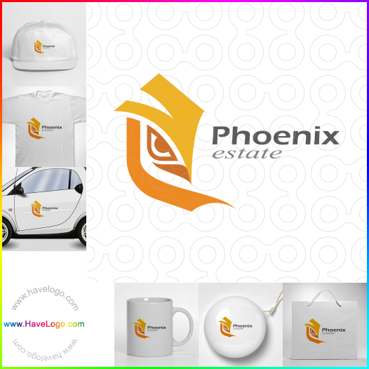 Compra un diseño de logo de Phoenix Estate 63500