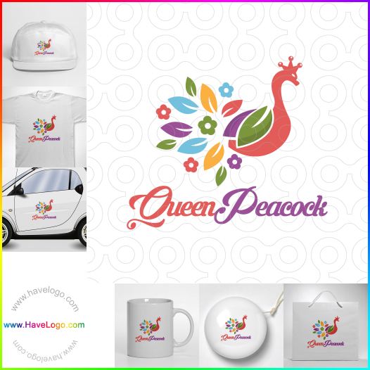 Compra un diseño de logo de Reina Peacock 60058