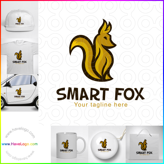 Compra un diseño de logo de Smart Fox 60854