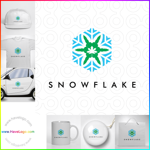 Acheter un logo de Flocon de neige - 65364
