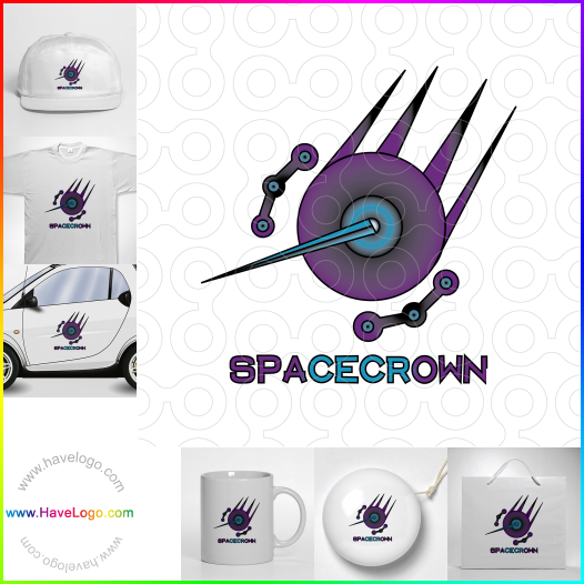 Acheter un logo de Couronne spatiale - 65385