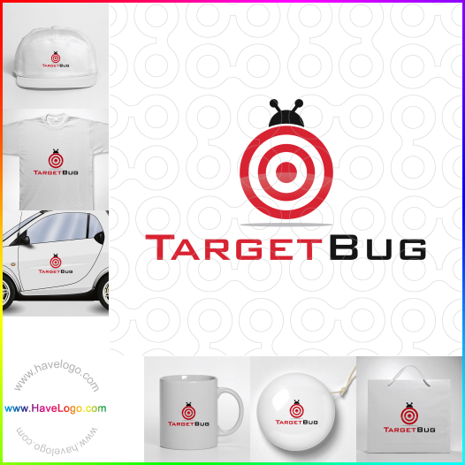 Compra un diseño de logo de Bug objetivo 63324
