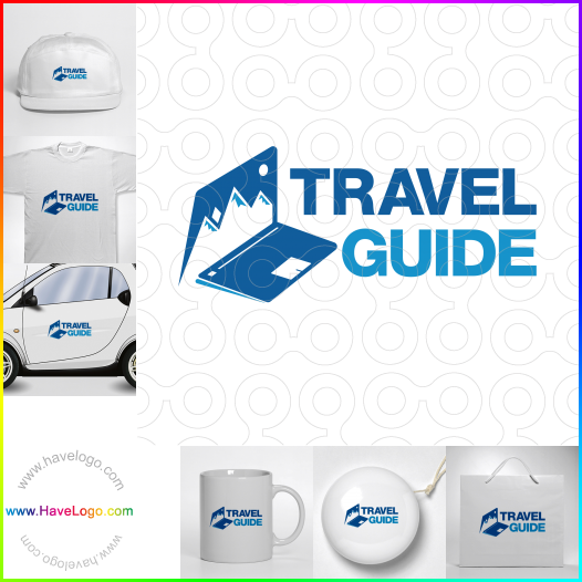 Compra un diseño de logo de Guía de viaje 65135
