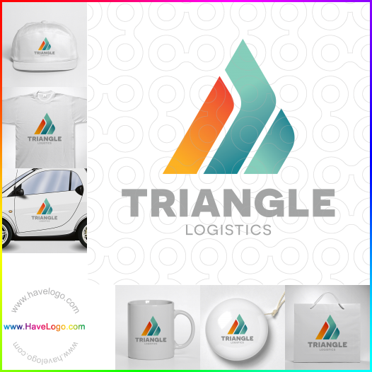Compra un diseño de logo de Triangle Logistics 66872