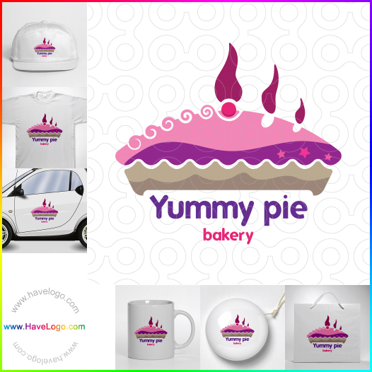 Compra un diseño de logo de Yummy pie 66509