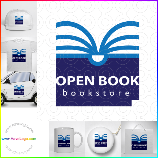 Koop een boekhandels logo - ID:40119