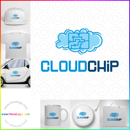 Acquista il logo dello cloud computing 39412