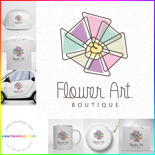 Compra un diseño de logo de Tienda de flores 53193