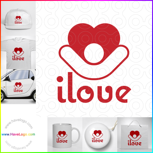 Koop een liefde logo - ID:21784