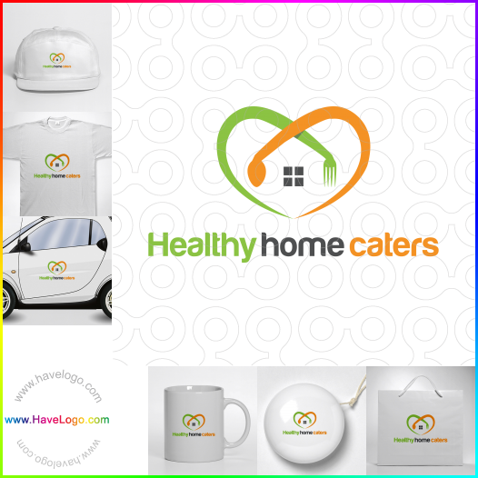 Compra un diseño de logo de El hogar saludable abastece 63382