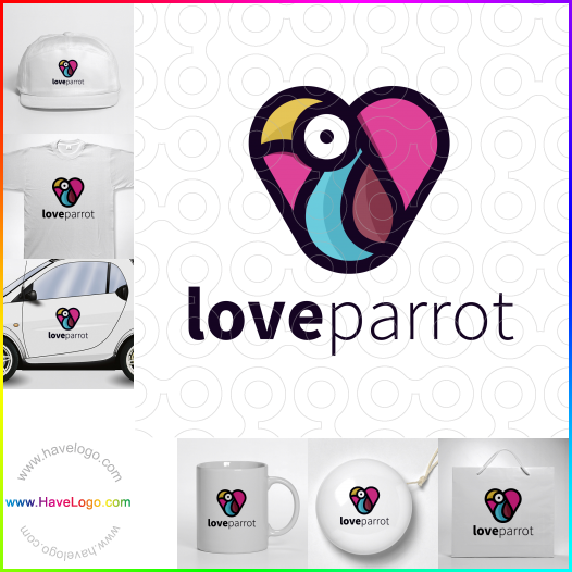 Koop een Love Parrot logo - ID:65566