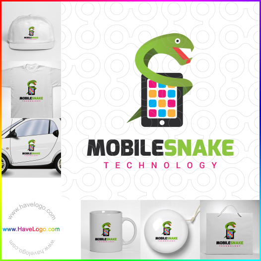 Compra un diseño de logo de Mobile Snake 62070