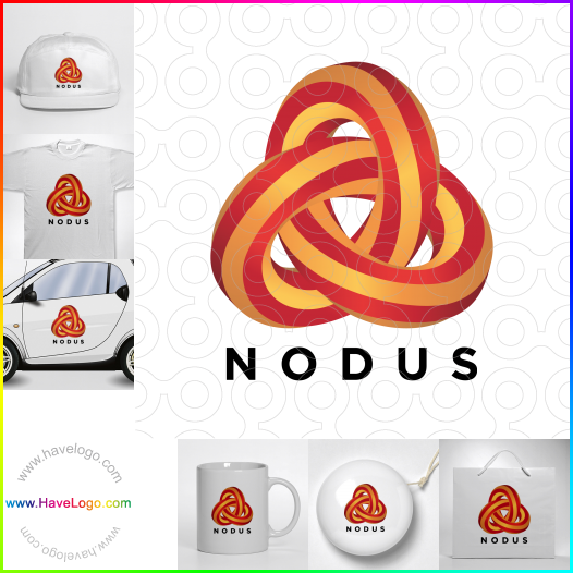 Compra un diseño de logo de Nodus 64959