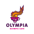 logo de Olympia Olympic Cafe