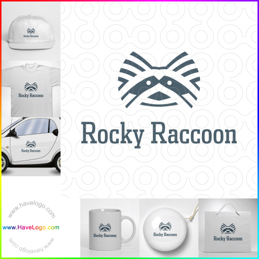 Koop een Rocky Raccoon logo - ID:60498