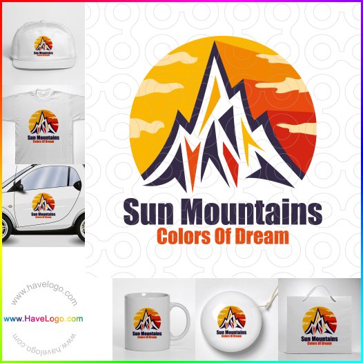 Acquista il logo dello Montagne del sole 65488