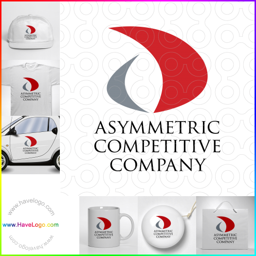 Acheter un logo de asymétrique - 14191