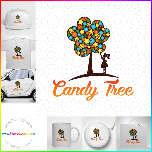 Compra un diseño de logo de candy_tree 63196