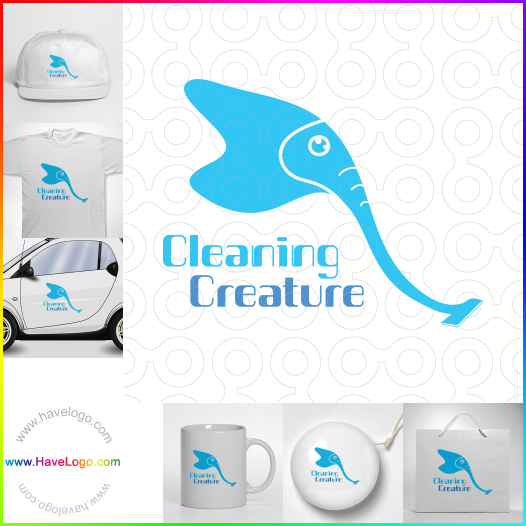 Acheter un logo de nettoyer - 59054