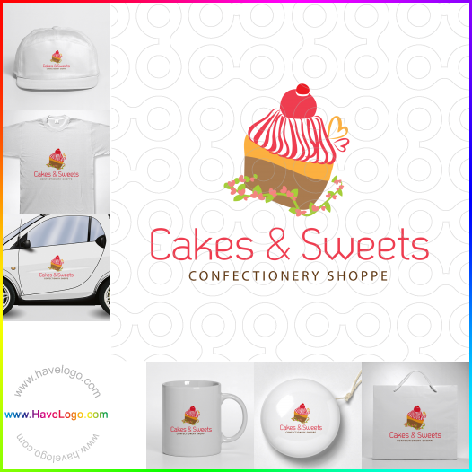 Koop een cupcake logo - ID:39818